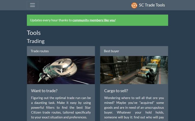 SC Trade Tools для Android — скриншот 5