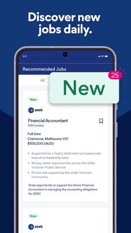 SEEK Jobs & Employment для Android — скриншот 3