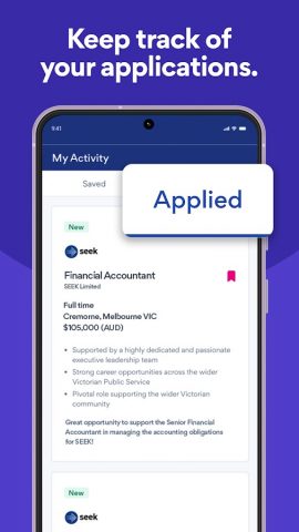 SEEK Jobs & Employment для Android — скриншот 5