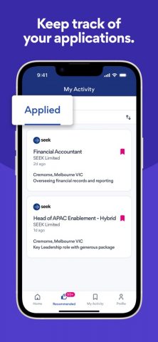 SEEK Jobs Search & Employment для iOS — скриншот 5