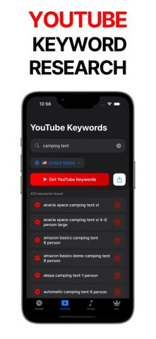 SEO Keyword Research Tool для iOS — скриншот 2