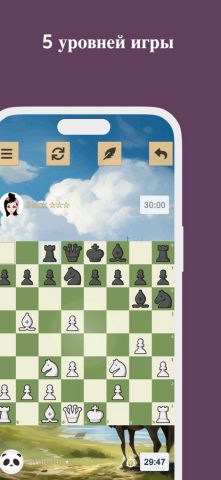 Шахматы (Настольная игра) для iOS — скриншот 2