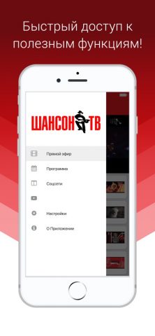 Шансон ТВ для iOS — скриншот 3