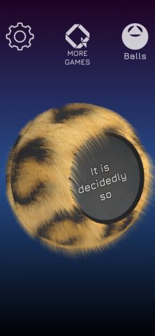 Шар судьбы 3D для iOS — скриншот 3