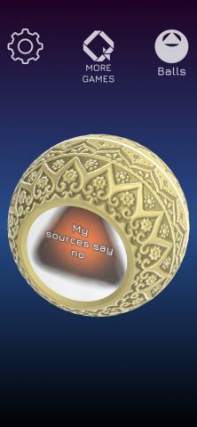 Шар судьбы 3D для iOS — скриншот 4
