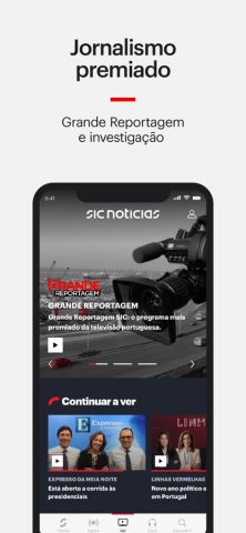 SIC Notícias для iOS — скриншот 4