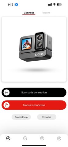 SJCAM Zone для iOS — скриншот 1
