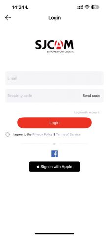 SJCAM Zone для iOS — скриншот 4