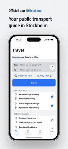 SL-Journey planner and tickets для iOS — скриншот 1