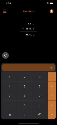 SM Calculator для iOS — скриншот 1