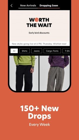 SNITCH Online Fashion Shopping для Android — скриншот 4