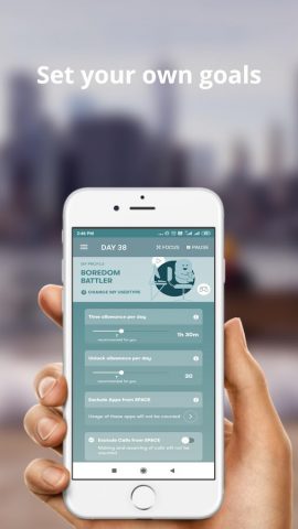 SPACE: Break phone addiction, для Android — скриншот 3