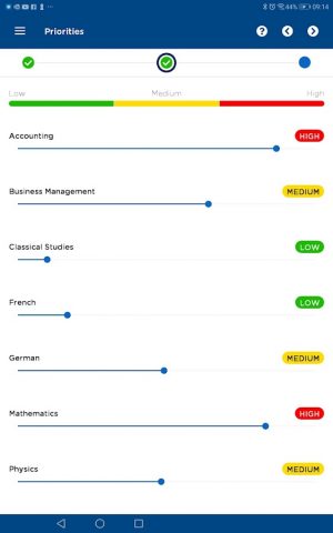 MyStudyPlan для Android — скриншот 4