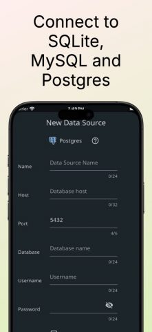 SQL Database Manager DB Client — скриншот 2