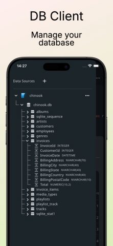 SQL Database Manager DB Client — скриншот 4