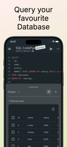 SQL Database Manager DB Client — скриншот 5