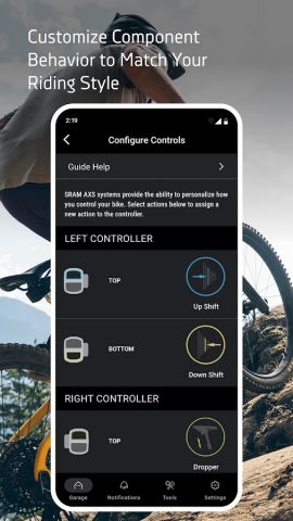 SRAM AXS для Android — скриншот 3