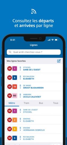 STIB-MIVB для iOS — скриншот 5
