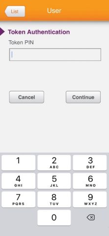 SafeNet MobilePASS для iOS — скриншот 2