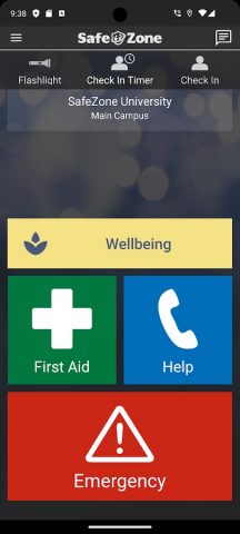 SafeZone для Android — скриншот 1