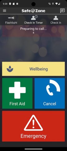 SafeZone для Android — скриншот 2