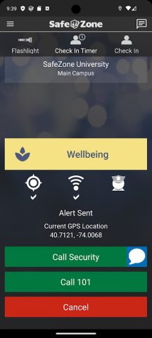 SafeZone для Android — скриншот 4