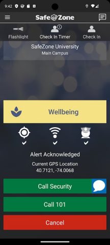 SafeZone для Android — скриншот 5