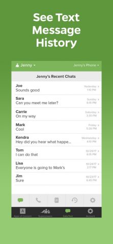 SaferKid Text Monitoring App для iOS — скриншот 2