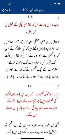 Sahih Bukhari Shareef Urdu для iOS — скриншот 4