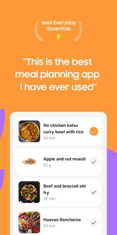 Samsung Food: Meal Planner для Android — скриншот 3