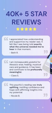 Sanctuary Psychic Reading для iOS — скриншот 1