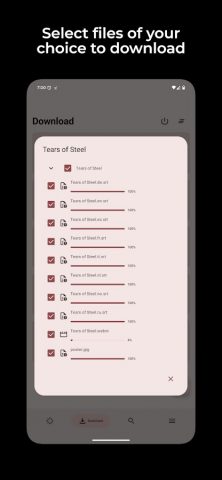 Sand — Torrent Downloader для Android — скриншот 2