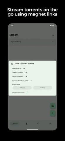 Sand — Torrent Downloader для Android — скриншот 5