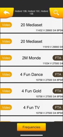SatFinder Поиск Спутник Сигнал для iOS — скриншот 5