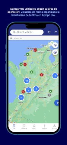Satrack для iOS — скриншот 2