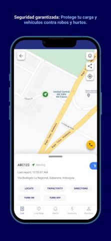 Satrack для iOS — скриншот 4