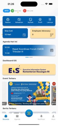 Satu Kemenkeu для iOS — скриншот 2
