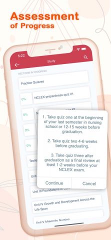 Saunders Comp Review NCLEX RN для iOS — скриншот 4