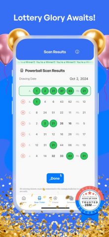Scan Lottery Ticket Now для iOS — скриншот 1