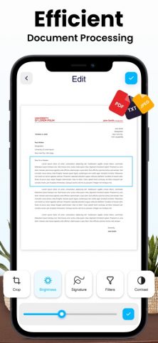 Scan PDF, Image To PDF Convert для iOS — скриншот 3