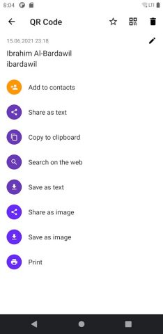 Scan QR & Barcode для Android — скриншот 5