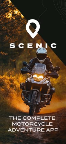 Scenic Motorcycle Navigation для iOS — скриншот 1