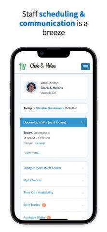 Schedulefly для iOS — скриншот 1