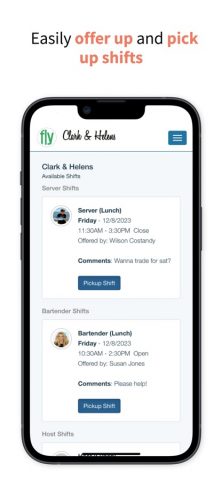 Schedulefly для iOS — скриншот 4