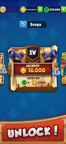 Scopa: la Sfida — Card Games для iOS — скриншот 2