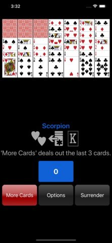 Scorpion Solitaire для iOS — скриншот 2
