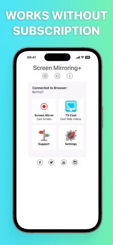 Screen Mirroring App для iOS — скриншот 4
