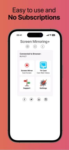 Screen Mirroring for Fire TV для iOS — скриншот 4