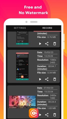 Screen Recorder Pro — скриншот 2