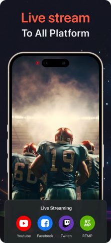 Screen Recorder Z — Livestream для iOS — скриншот 5